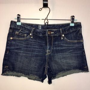 Wassio/ Target dark denim jean shorts size 6